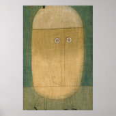Mask of Fear van Paul Klee Poster (Voorkant)