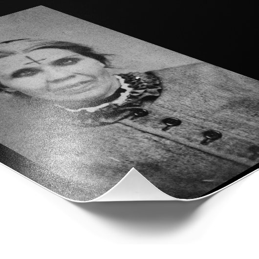 "Mask Of Madness" Foto Afdruk (Hoek)