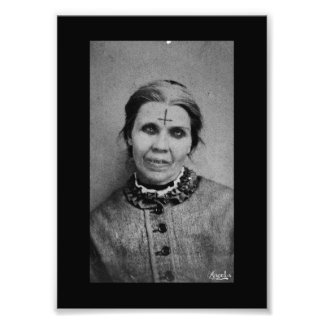 "Mask Of Madness" Foto Afdruk