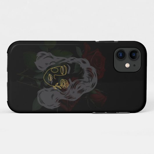 Mask phone case  (Achterkant (horizontaal))