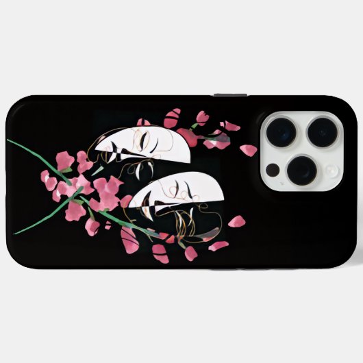 Mask phone case (Achterkant (horizontaal))