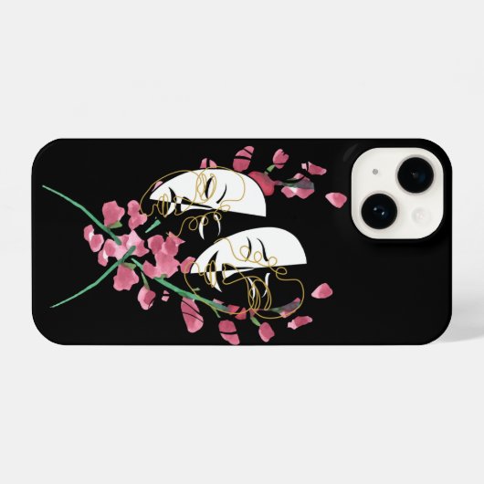 Mask phone case iPhone hoesje (Achterkant horizontaal)