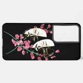 Mask phone case samsung galaxy hoesje (Linkerkant)