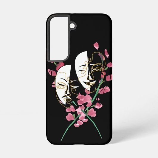 Mask phone case  samsung galaxy hoesje (Achterkant)