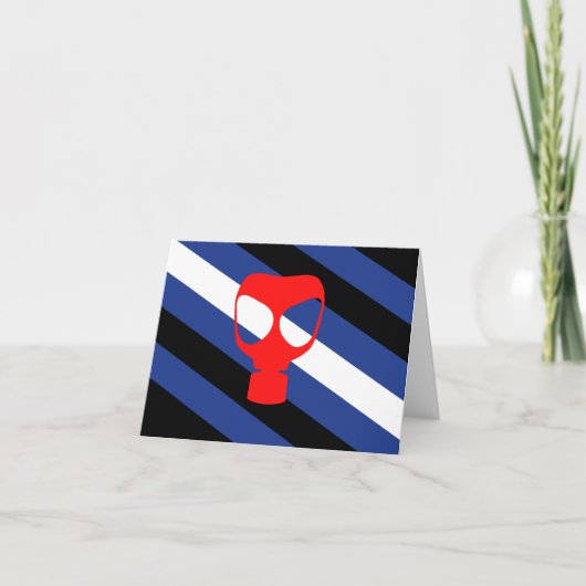 Mask Pride Vlag Bedankkaart (Voorkant)