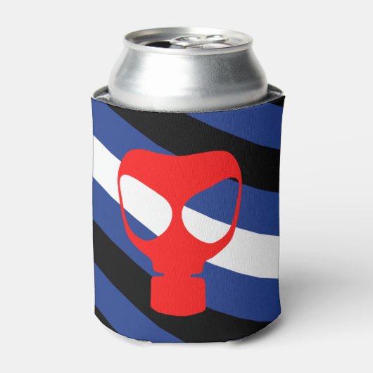 Mask Pride Vlag Blikjeskoeler (Blikje Voorkant)