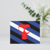 Mask Pride Vlag Briefkaart (Staand voorkant)