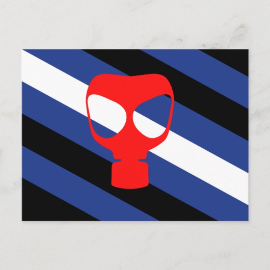 Mask Pride Vlag Briefkaart (Voorkant)