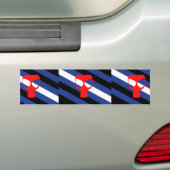 Mask Pride Vlag Bumpersticker (Op auto)