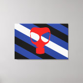 Mask Pride Vlag Canvas Afdruk (Voorkant)