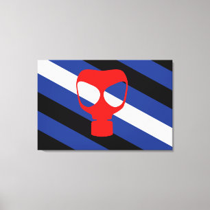 Mask Pride Vlag Canvas Afdruk