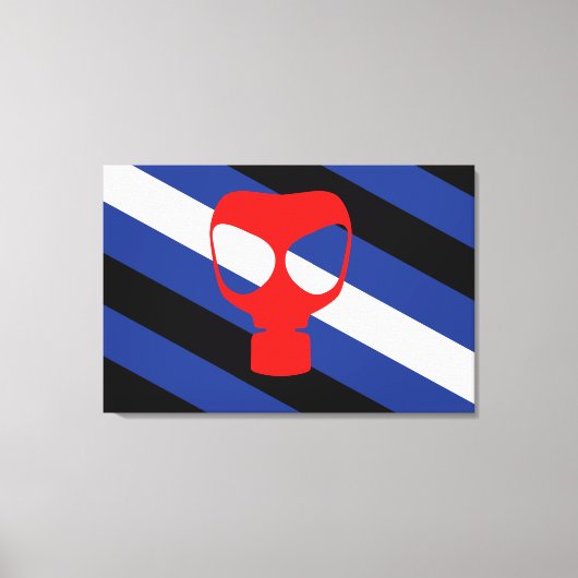 Mask Pride Vlag Canvas Afdruk (Voorkant)