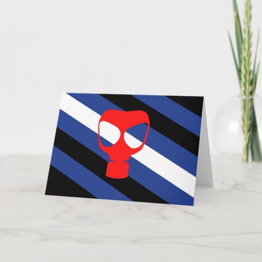 Mask Pride Vlag Feestdagen Kaart (Voorkant)