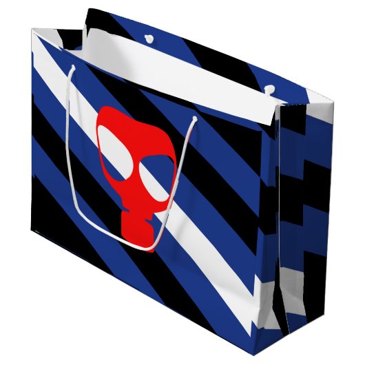 Mask Pride Vlag Groot Cadeauzakje (Voorkant Gekanteld)