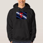Mask Pride Vlag Hoodie (Voorkant)