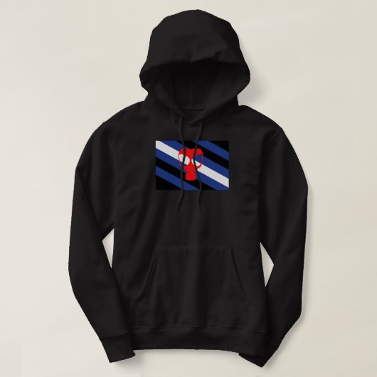 Mask Pride Vlag Hoodie (Design voorkant)