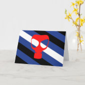 Mask Pride Vlag Kaart (Gele Bloem)