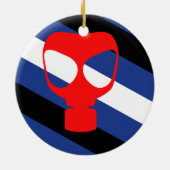 Mask Pride Vlag Keramisch Ornament (Achterkant)