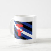 Mask Pride Vlag Koffiemok (Voorkant links)