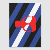 Mask Pride Vlag Magnetische Uitnodiging (Voorkant)