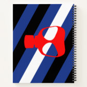 Mask Pride Vlag Notitieboek (Achterkant)