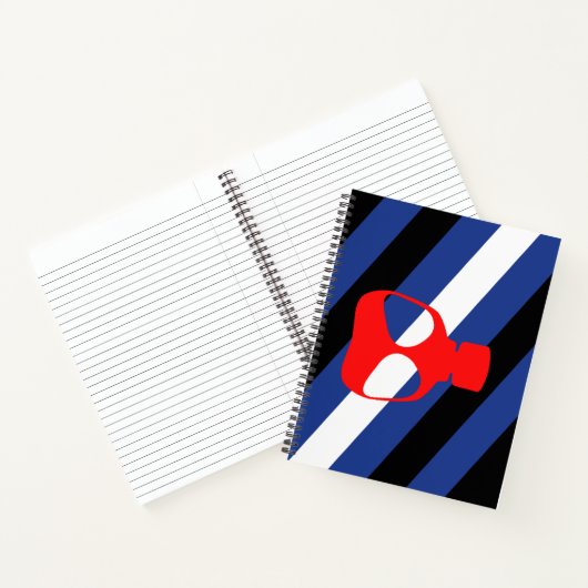 Mask Pride Vlag Notitieboek (Binnen)