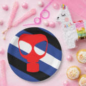 Mask Pride Vlag Papieren Bordje (Feest)
