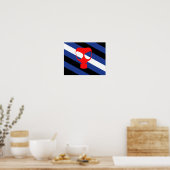 Mask Pride Vlag Poster (Keuken)