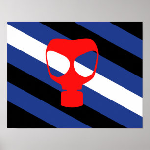 Mask Pride Vlag Poster