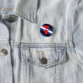 Mask Pride Vlag Ronde Button 3,2 Cm (In situ)