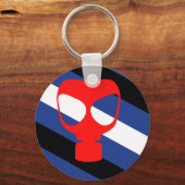 Mask Pride Vlag Sleutelhanger (Voorkant)