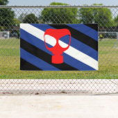 Mask Pride Vlag Spandoek (Insitu)