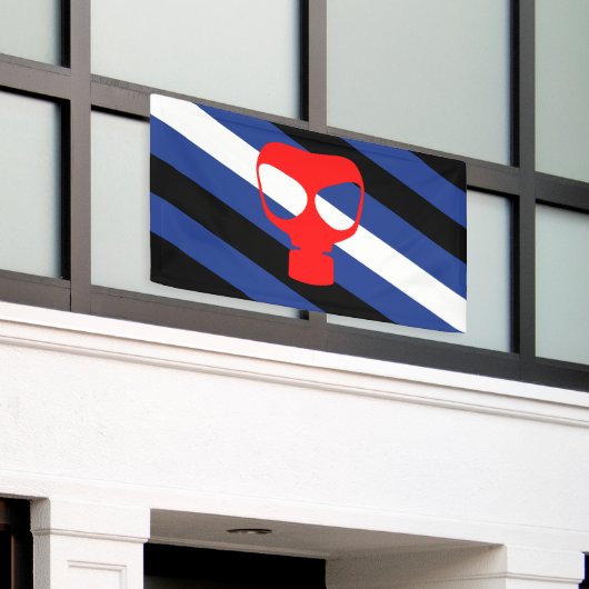 Mask Pride Vlag Spandoek (Buitenkant Gebouw)