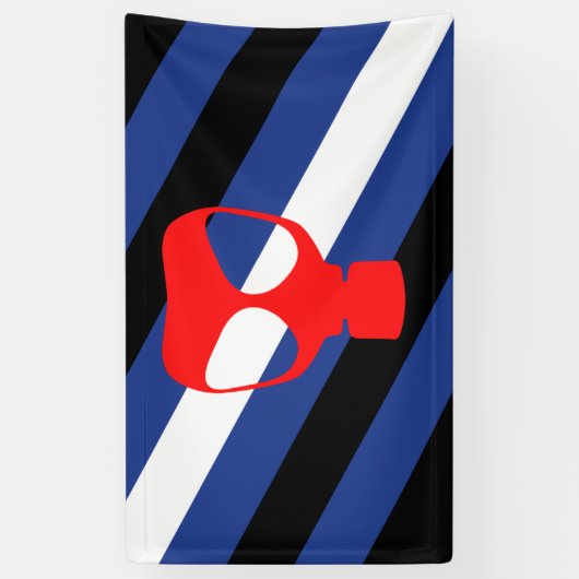 Mask Pride Vlag Spandoek (Verticaal)
