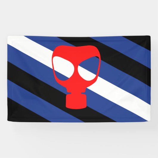 Mask Pride Vlag Spandoek (Horizontaal)