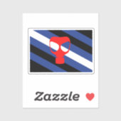 Mask Pride Vlag Sticker (Vel)
