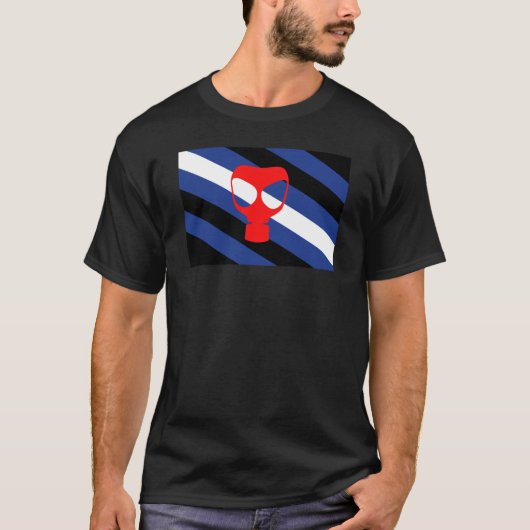 Mask Pride Vlag T-shirt (Voorkant)