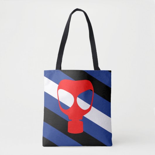 Mask Pride Vlag Tote Bag (Voorkant)