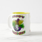 Mask. Tweekleurige Koffiemok (Voorkant links)