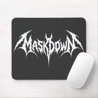 Maskdown Stikkerige Lettering Vleermuisvleugels Me Muismat