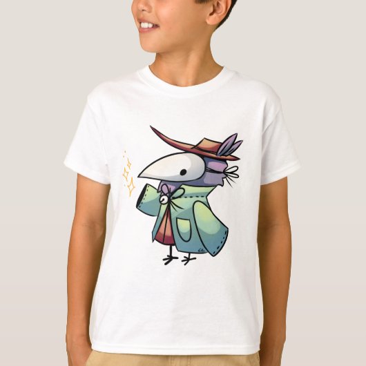 Masked bird t-shirt (Voorkant)