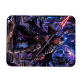 Masked Cosmic Pirate — Mysterious Energy Warrior Magneet (Horizontaal)