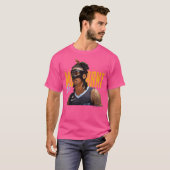 Masked Ja Morant T-shirt (Voorkant volledig)