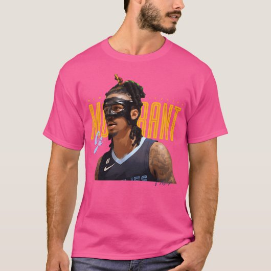 Masked Ja Morant T-shirt (Voorkant)