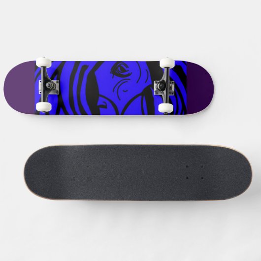 Masked Man Skateboard (Horizontaal)