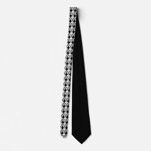 Masked Mexican Wrestler Patterned tie Stropdas (Achterkant)