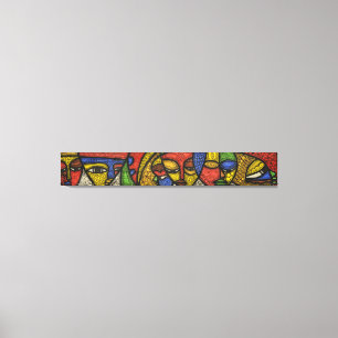 Masker 2 canvas afdruk