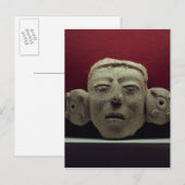 Masker, 500-900 AD Briefkaart (Voorkant / Achterkant)