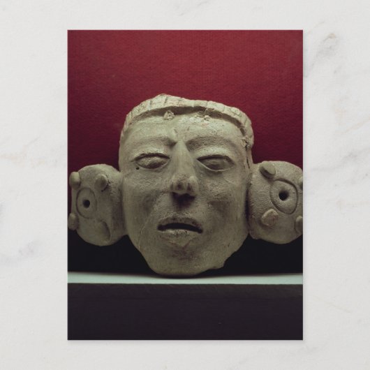 Masker, 500-900 AD Briefkaart (Voorkant)