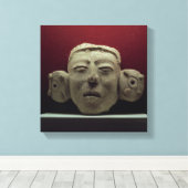 Masker, 500-900 AD Canvas Afdruk (Insitu (Houten vloer))